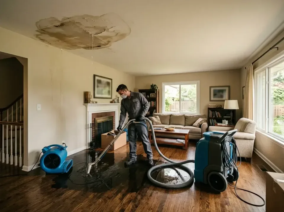 attic-pipe-burst-ceiling-drip-008 — frequently asked questions, Water Damage Restoration & Carpet Care in Northford, CT
